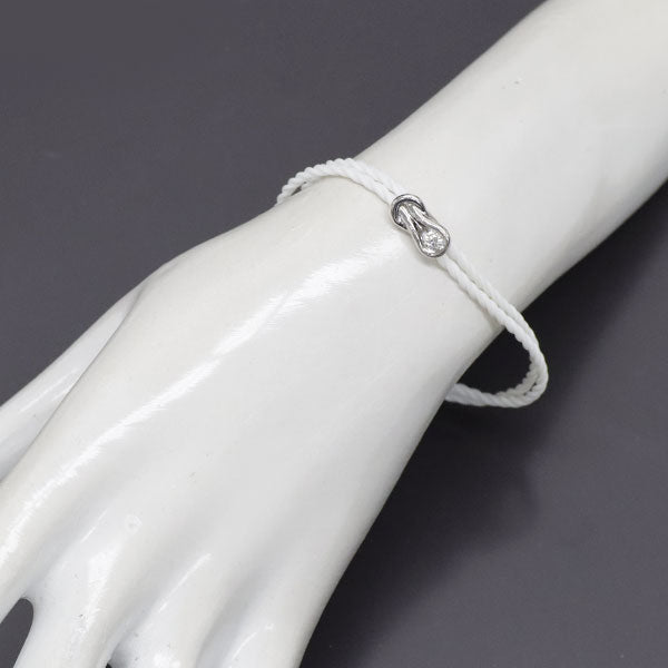 フォーエバーマーク K18WG ダイヤモンド ブレスレット 0.15ct