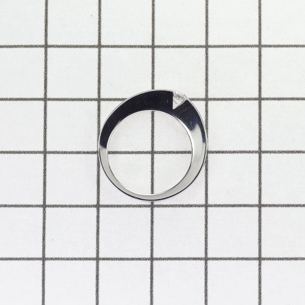 カルティエ K18WG ダイヤモンド リング 0.21ct E VS2 VG/G デートウィズ 48号