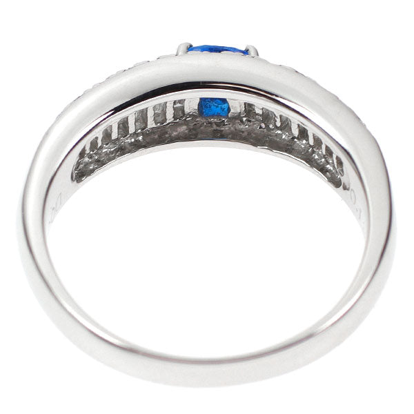 希少 Pt900 アウイナイト ダイヤモンド リング 0.13ct D0.36ct