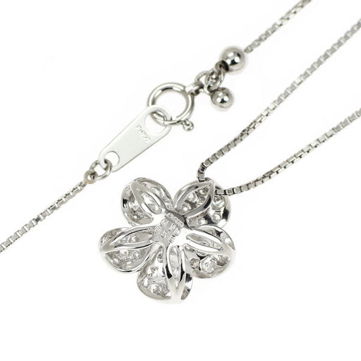 Pt900/ Pt850 ダイヤモンド ペンダントネックレス 0.10ct D0 Pt900/ Pt850 ダイヤモンド ペンダントネックレス 0.10ct D0
