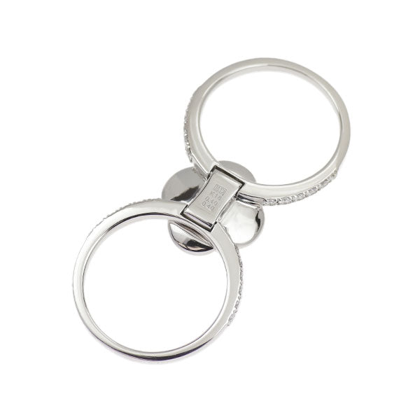 カシケイ K18WG ブラウンダイヤモンド リング 0.40ct D0.40ct アンフォゲッタブル