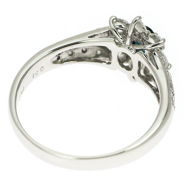 希少 Pt900 アレキサンドライト ダイヤモンド リング 0.31ct D0.80ct