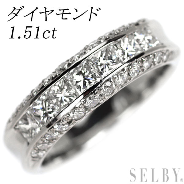 Pt900 ダイヤモンド リング 1.51ct — セルビーオンラインストア