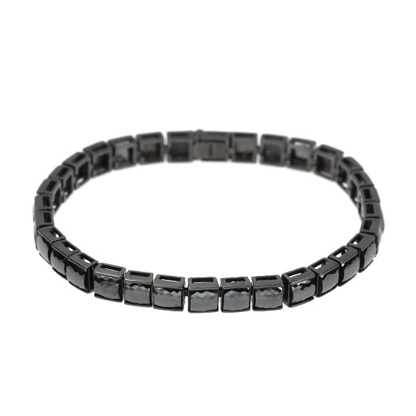 K18WG ブラックダイヤ1.5ct ブレスレット ダイヤ K18WG ブラックダイヤモンド ブレスレット 27.34ct — セルビー