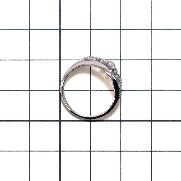 Pt900 天然ピンクダイヤモンド リング 0.245ct VLP SI2 D0.36ct タイプ2a証明書付