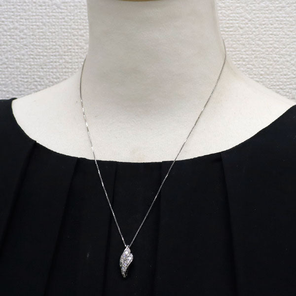 モニッケンダム Pt ダイヤモンド ペンダントネックレス 0.72ct ミルキーウェイ