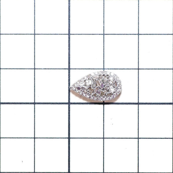 K18WG ダイヤモンド ペンダントトップ 0.30ct — セルビー