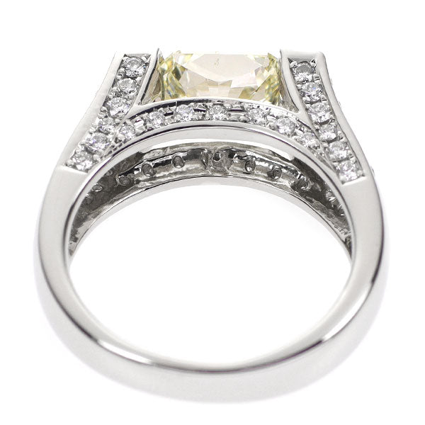 Pt900 ダイヤモンド リング 2.570ct Q to R Range VS2 D1.00ct