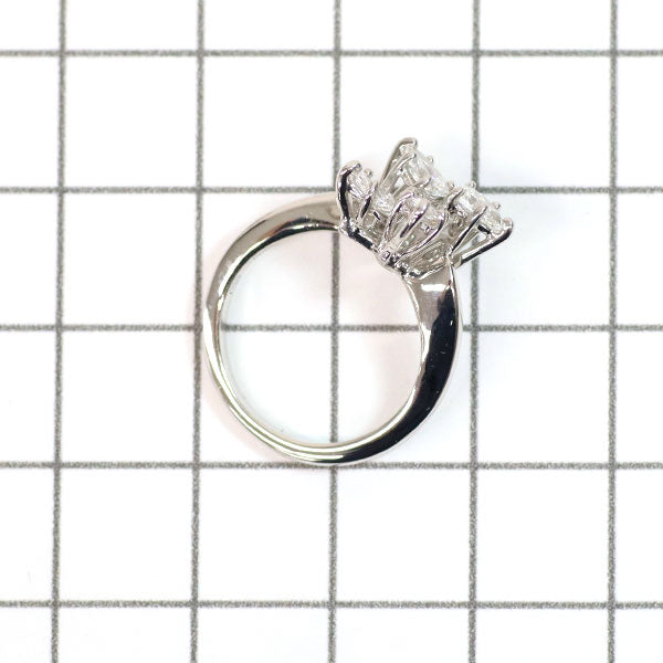 ハリーウィンストン Pt950 ダイヤモンド リング ウィンストン・クラスター スモール