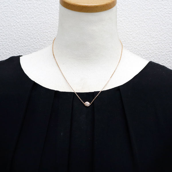 ショーメ K18PG ダイヤモンド ペンダントネックレス リアン セデュクシオン