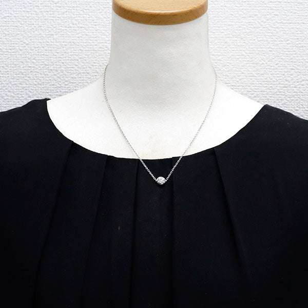 ショーメ K18WG ダイヤモンド ペンダントネックレス リアン セデュクシオン