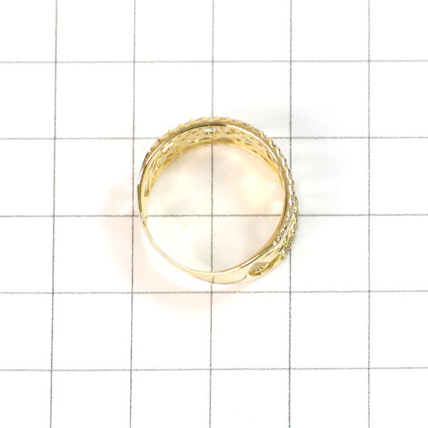 K18YG ダイヤモンド リング 0.44ct