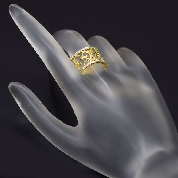 K18YG ダイヤモンド リング 0.44ct