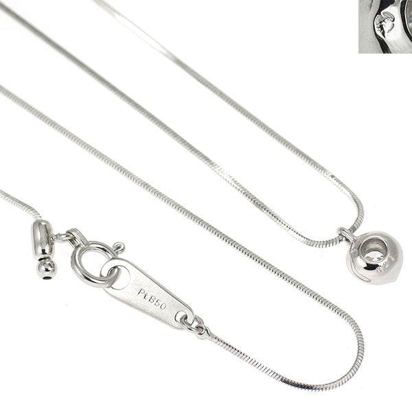モニッケンダム Pt900/ Pt850 ダイヤモンド ペンダントネックレス 0.21ct G SI2 VG