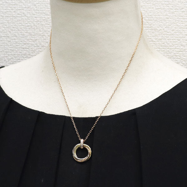 25655円 ☆・ダイア8石計0.12ctのk18製コンビペンダント・7.3g