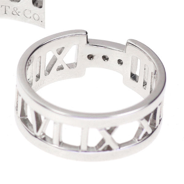 ティファニー K18WG ダイヤモンド リング オープンアトラス — セルビー  