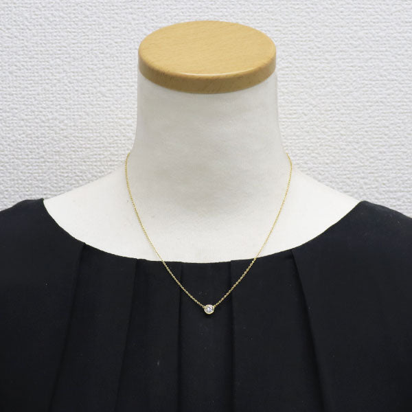 ティファニー K18YG ダイヤモンド ペンダントネックレス バイザヤード