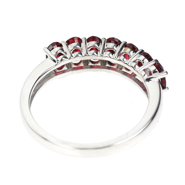 K18WG レッドスピネル リング 1.80ct