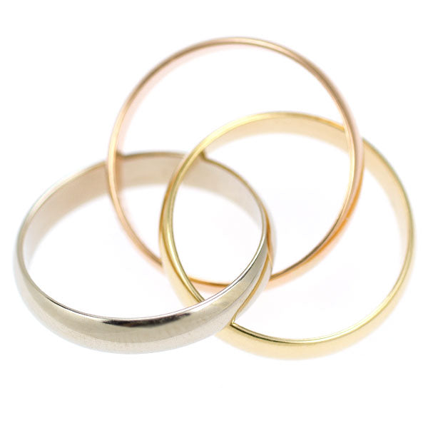 カルティエ K18YG/WG/PG リング トリニティ 50号 — セルビーオンライン