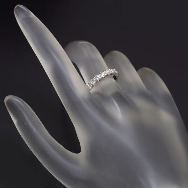 ポンテヴェキオ Pt900 ダイヤモンド リング 0.71ct ハーフエタニティ