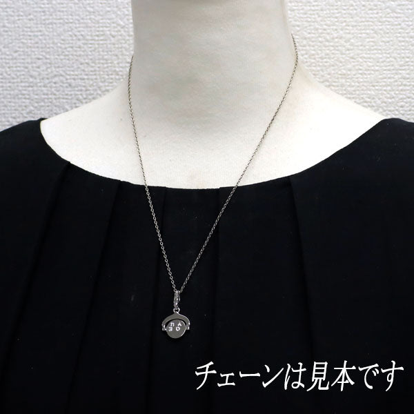 カルティエ K18WG チャーム I LOVE YOU