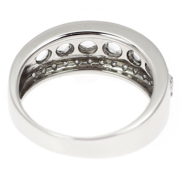 Pt900 ローズカット/ラウンドブリリアントカット ダイヤモンド