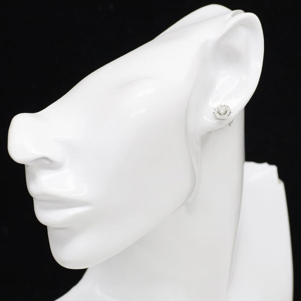 フォーエバーマーク Pt900 ダイヤモンド ピアス 0.30ct D0.22ct センターオブマイユニバース