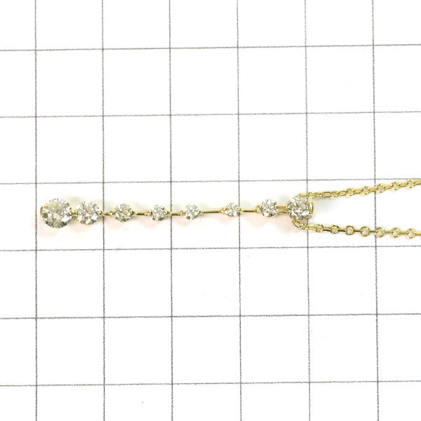 ポーラ K18YG ダイヤモンド ペンダントネックレス 0.80ct