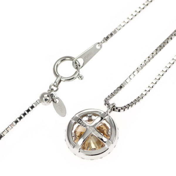 Pt950/ Pt850 ダイヤモンド ペンダントネックレス 2.006ct D0.22ct