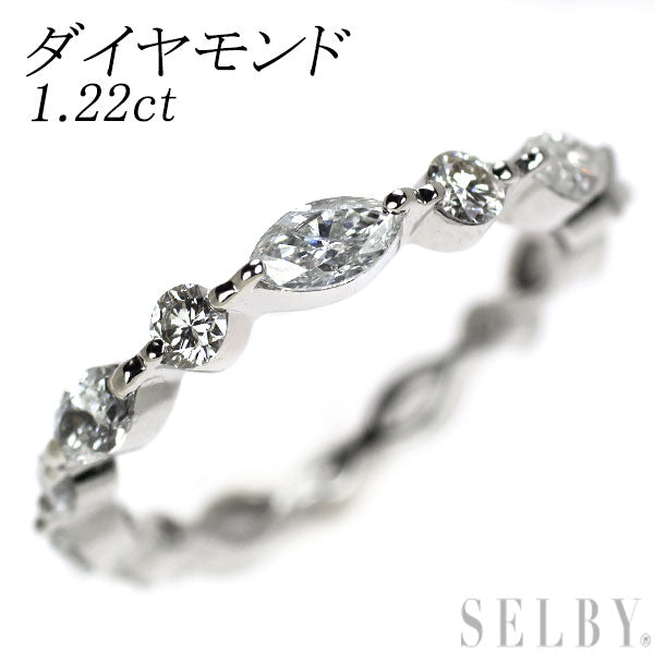 ダイヤモンド フルエタニティリング プラチナ Pt900 13号 フルエタニティリング 指輪 ダイヤモンド 1ct PT900・K18・K10