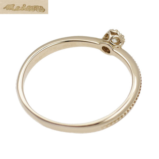 最高の品質 リング ダイヤモンド K18PG メデルジュエリー 0.05ct セルビー — アクセサリー