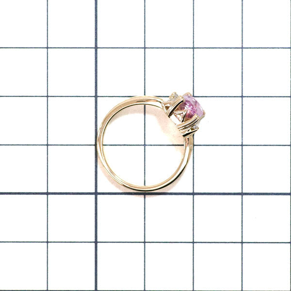 田崎真珠 K18YG インペリアルトパーズ ダイヤモンド リング 1.71ct D0.18ct