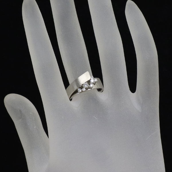 ラッセル Pt950 ダイヤモンド リング 0.24ct ブーケ