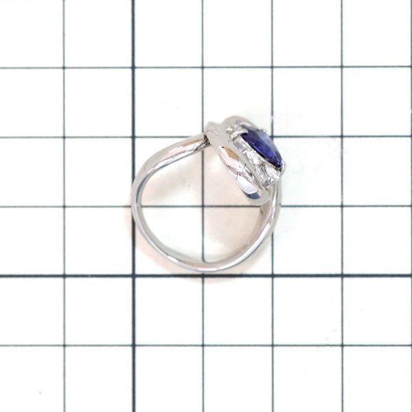 Pt900 サファイア ダイヤモンド リング 1.715ct D0.20ct — セルビー