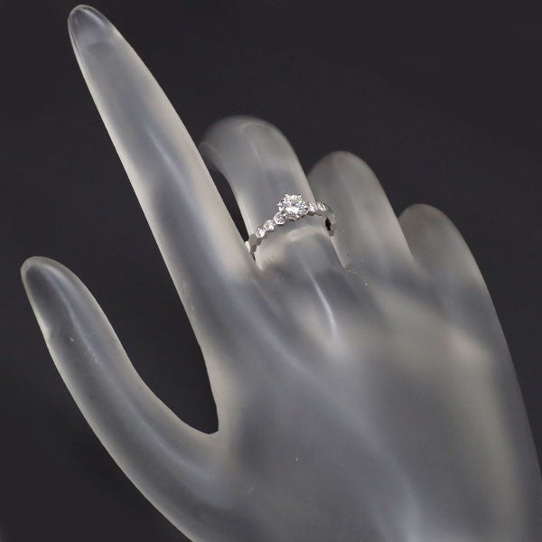 ショーメ K18WG ダイヤモンド リング 0.33ct D VVS1 3EX ビーマイラブハニカム