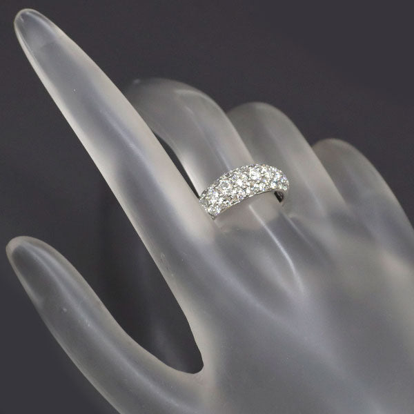 Pt900 ダイヤモンド リング 2.00ct パヴェ