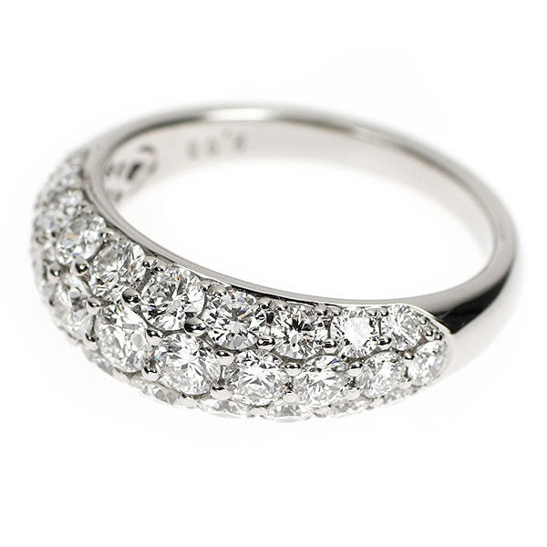 Pt900 ダイヤモンド リング 2.00ct パヴェ