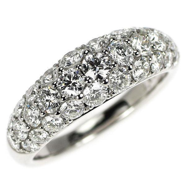 Pt900 ダイヤモンド リング 2.00ct パヴェ