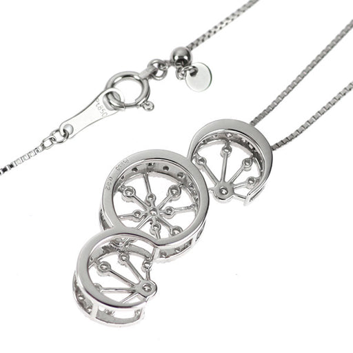 Pt950/Pt850 ダイヤモンド ペンダントネックレス 0.32ct