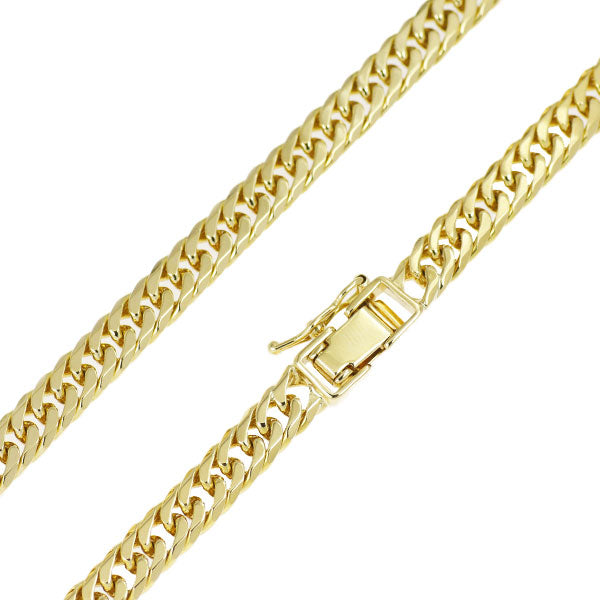 K18YG ネックレス 喜平6面ダブル 60cm