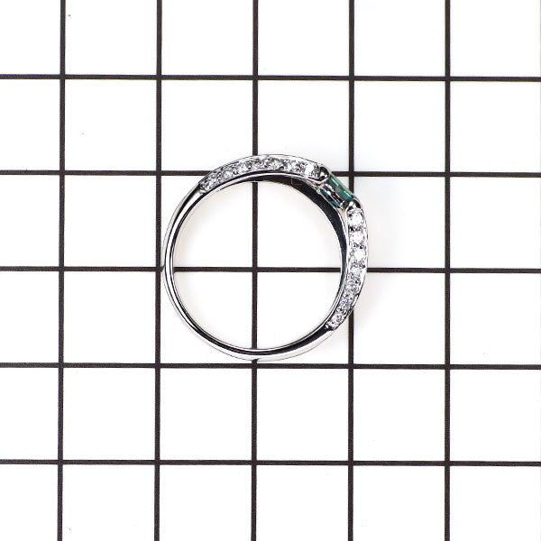 希少 Pt900 ブラジル産 アレキサンドライト ダイヤモンド リング 0.46ct D0.52ct