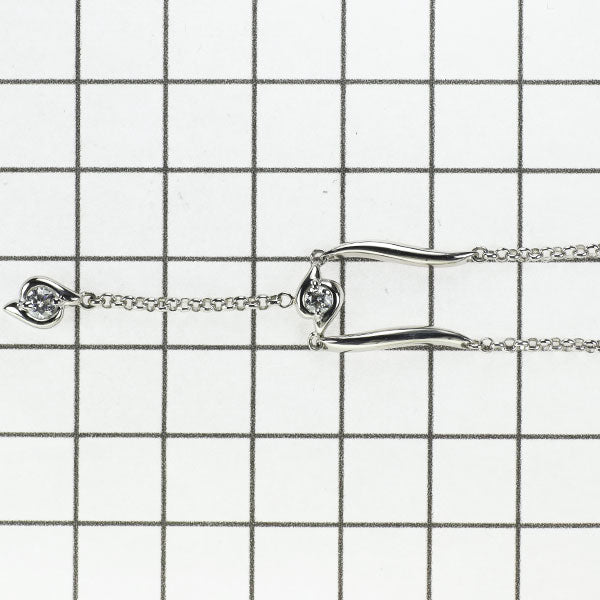 ラザールキャプラン/セイコー Pt ダイヤモンド ペンダントネックレス 0.25ct