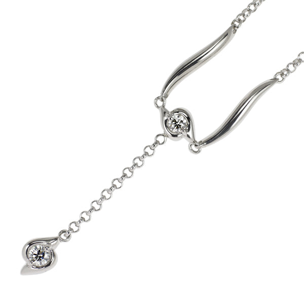 ラザールキャプラン/セイコー Pt ダイヤモンド ペンダントネックレス 0.25ct