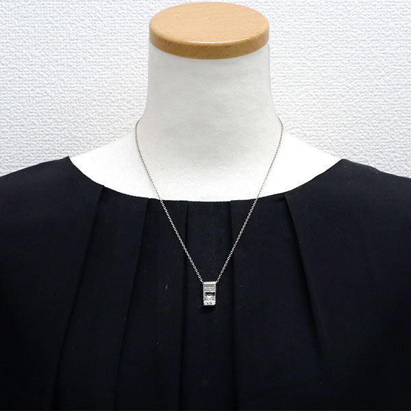 希少 Pt900 エメラルドカット ダイヤモンド 天然ピンクダイヤ ペンダントトップ 0.360ct D VS1 PD0.10ct