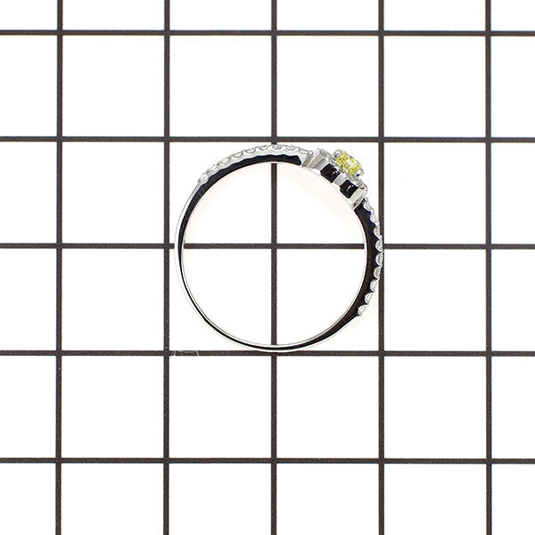 新品 Pt950 ハートシェイプ ダイヤモンド リング 0.167ct FIY SI1 D0.17ct【エスコレ】