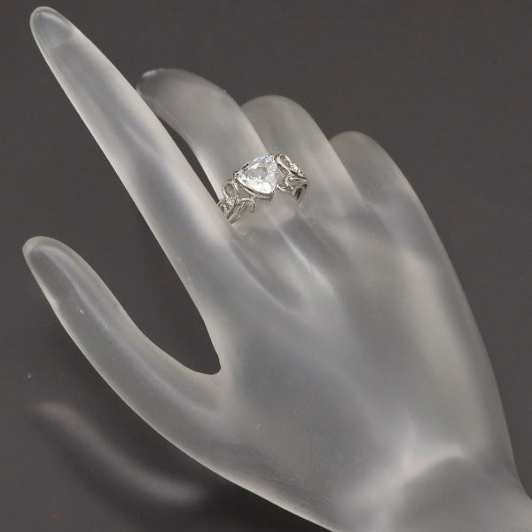新品 希少 Pt900 チカロバイト ダイヤモンド リング 1.248ct D0.02ct【エスコレ】
