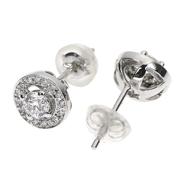フォーエバーマーク Pt900 ダイヤモンド  ピアス 0.38ct D0.14ct  センターオブマイユニバース