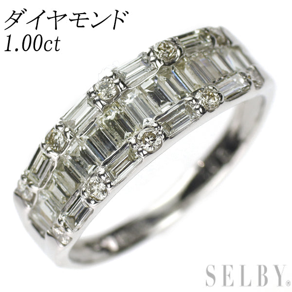 Pt900 ダイヤモンド リング 1.00ct — セルビーオンラインストア 