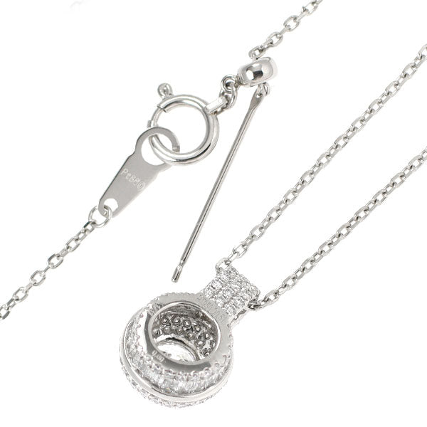 Pt ダイヤモンド ペンダントネックレス 0.51ct D IF 3EX Ｄ0.60ct