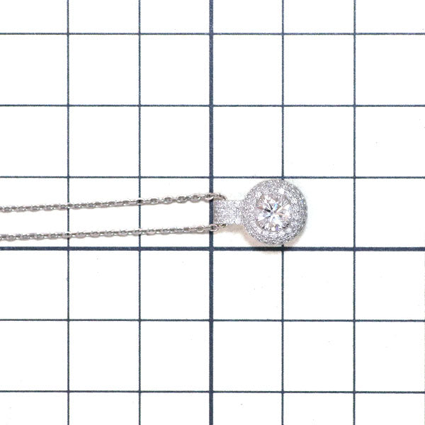 Pt ダイヤモンド ペンダントネックレス 0.51ct D IF 3EX Ｄ0.60ct